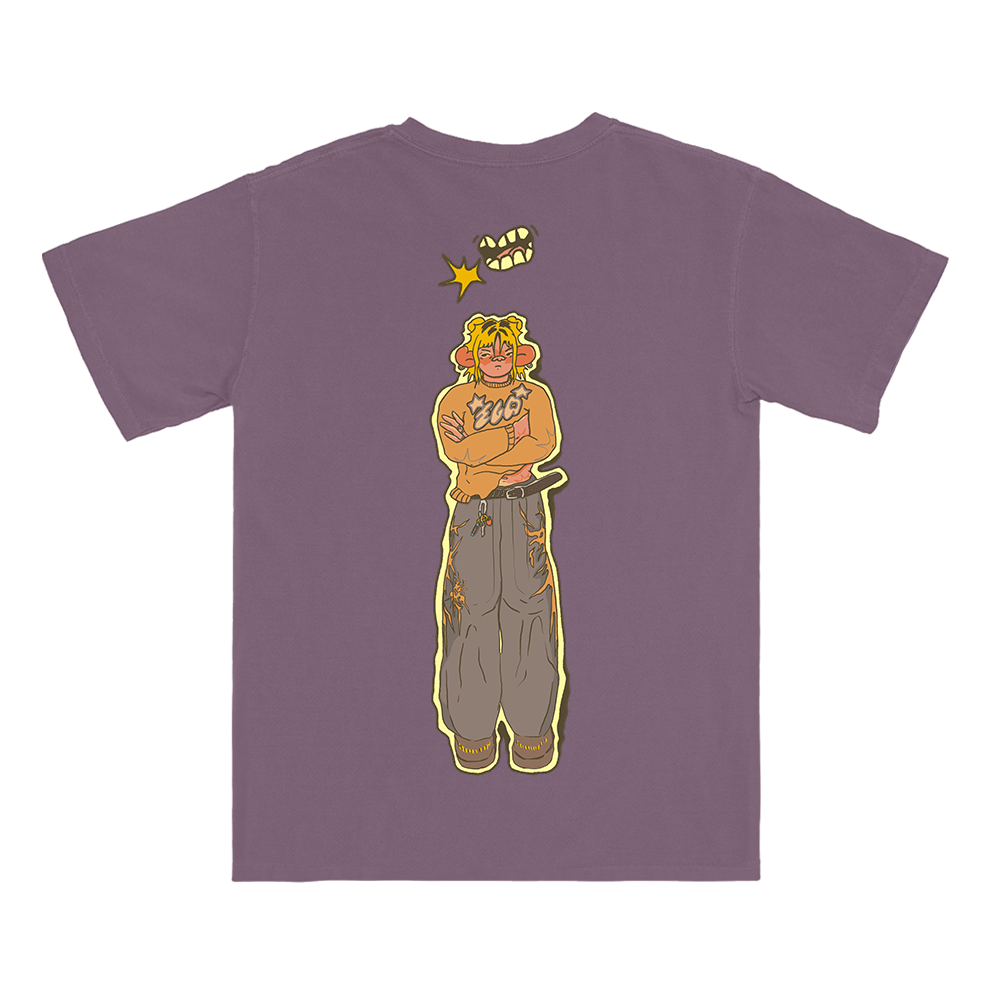 Self Talk Purple Tee