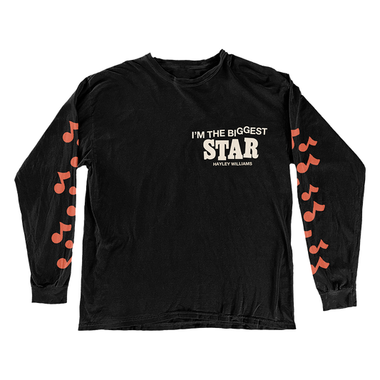 Biggest Star Black Long Sleeve