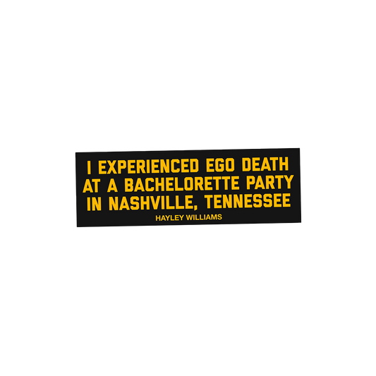Bachelorette Party Bumper Sticker