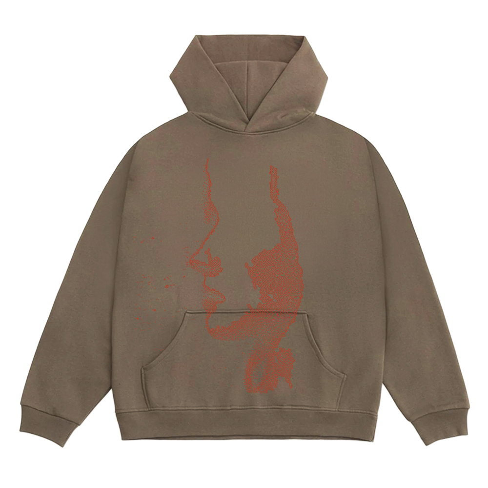 Ego Death Brown Hoodie - PREORDER