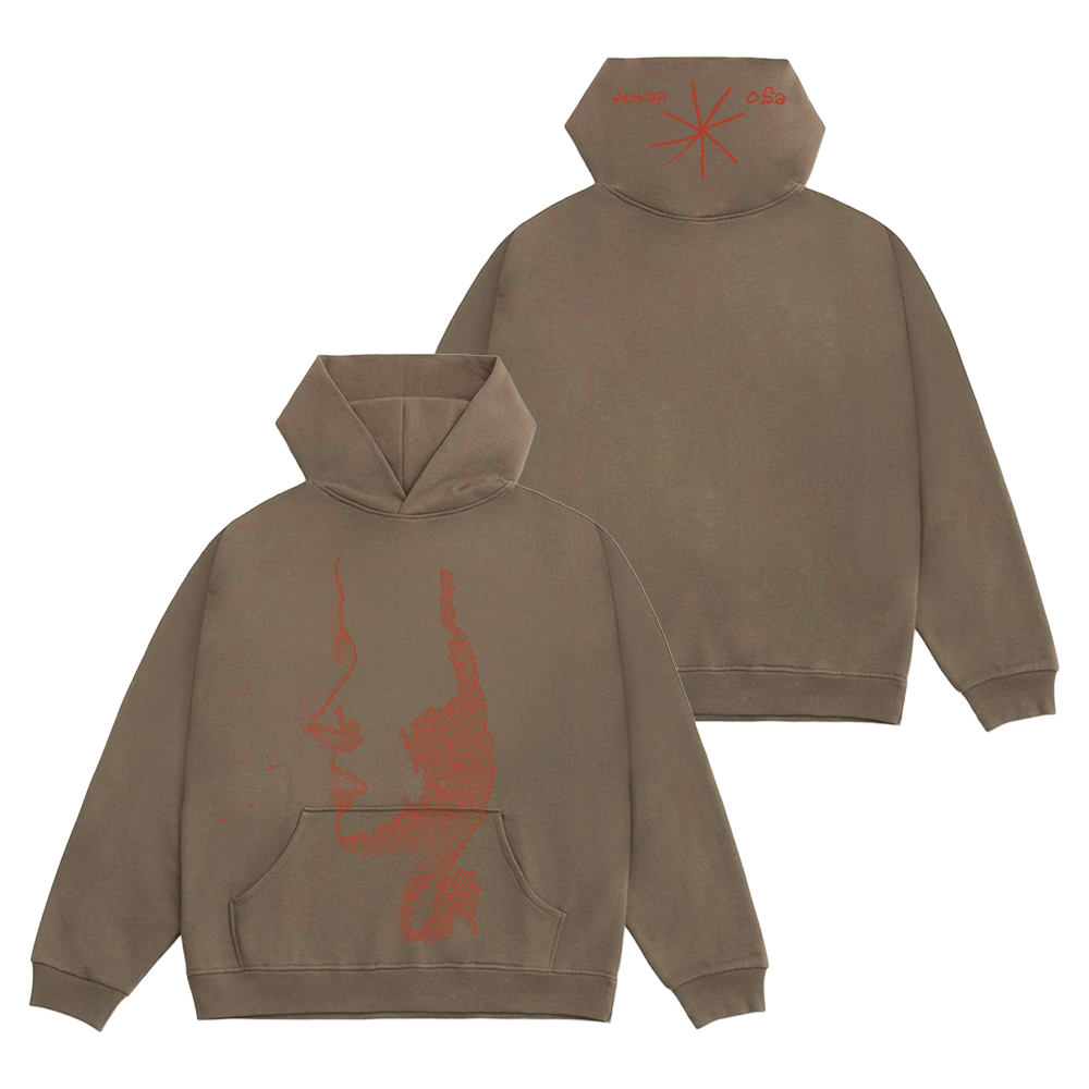 Ego Death Brown Hoodie - PREORDER
