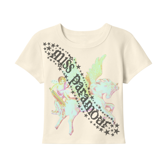 "Miss Paramour" Sash Baby Tee - PREORDER