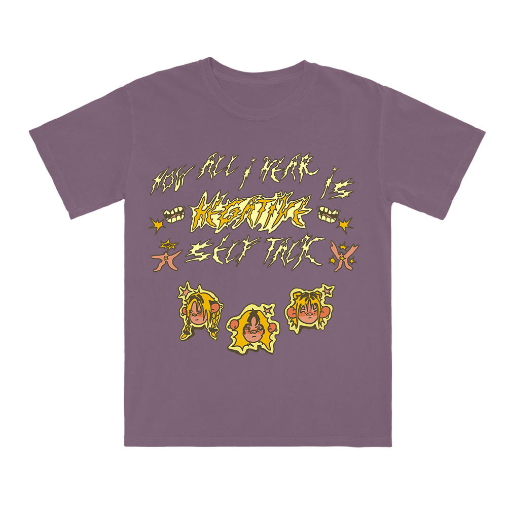 Self Talk Purple Tee