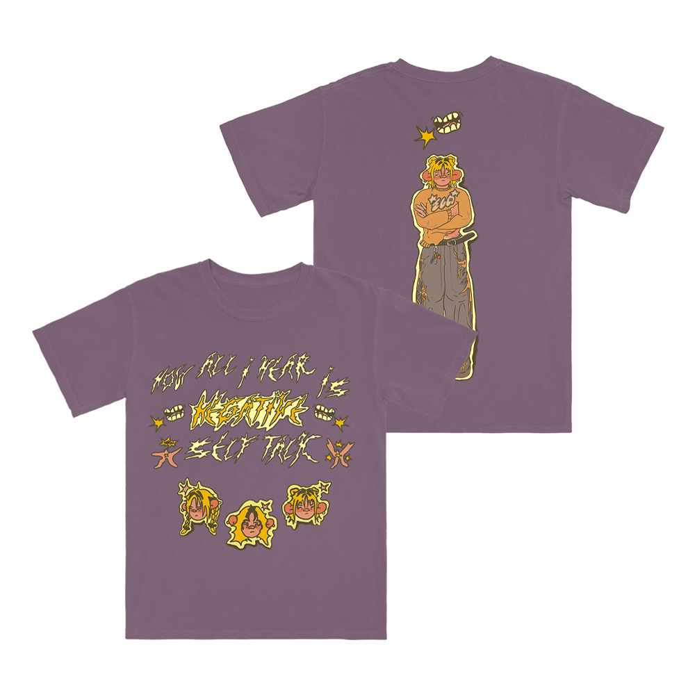 Self Talk Purple Tee