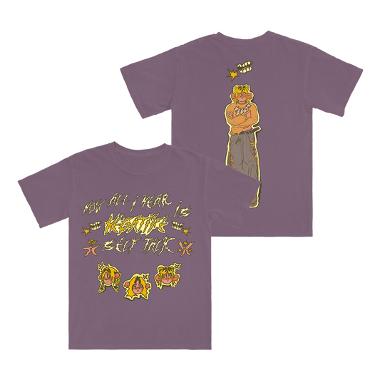 Self Talk Purple Tee