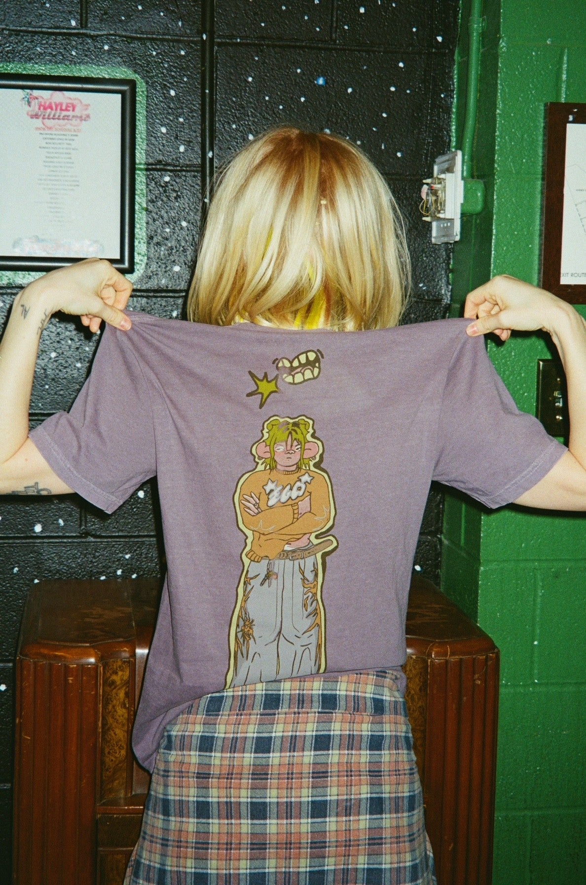 Self Talk Purple Tee