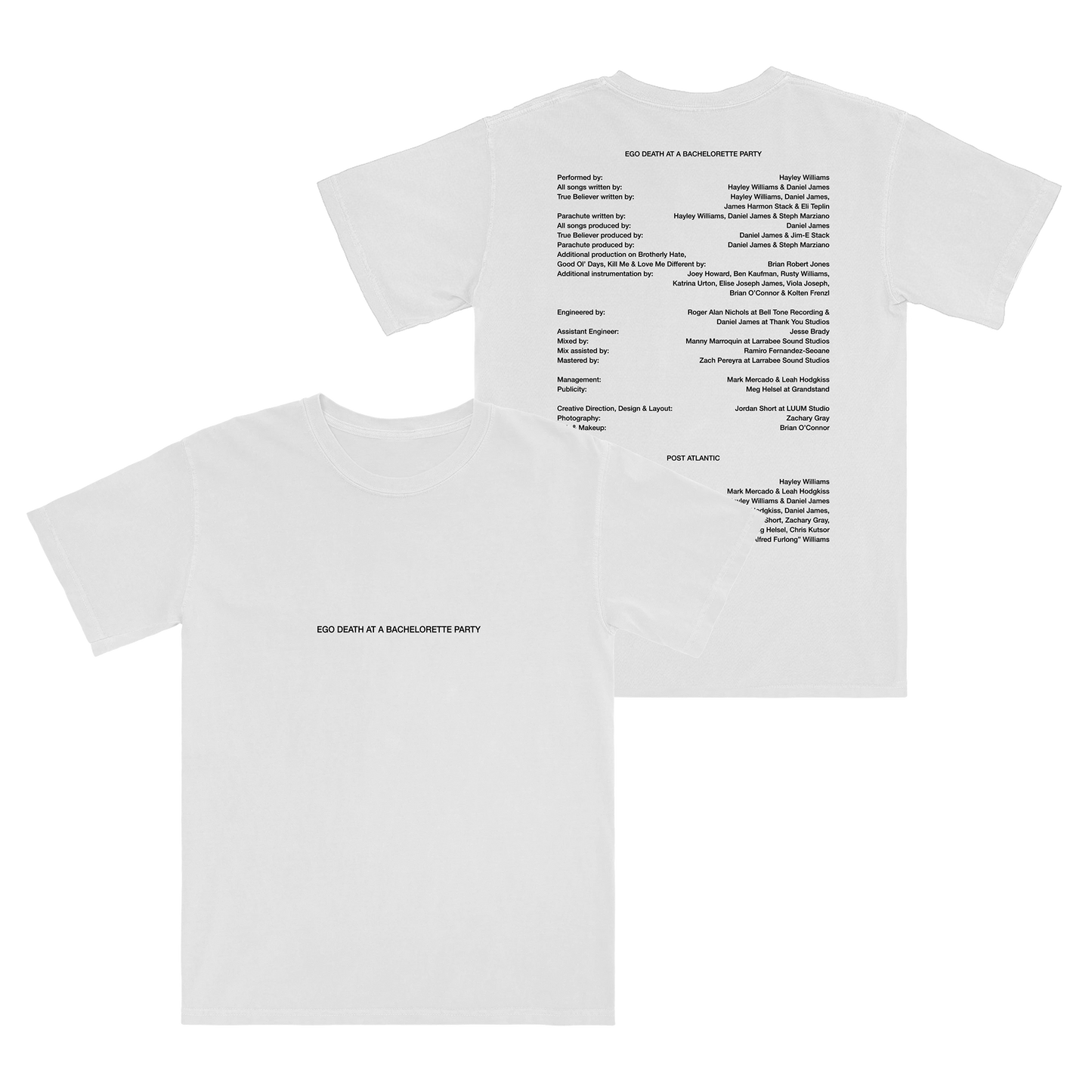 Credits White Tee